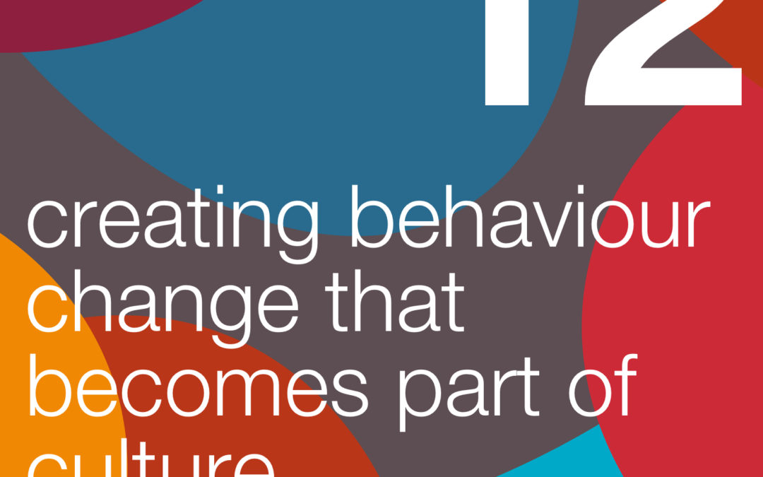 Creating Behavioural Change That Becomes A Part Of The Culture, with Sue Ee Wong